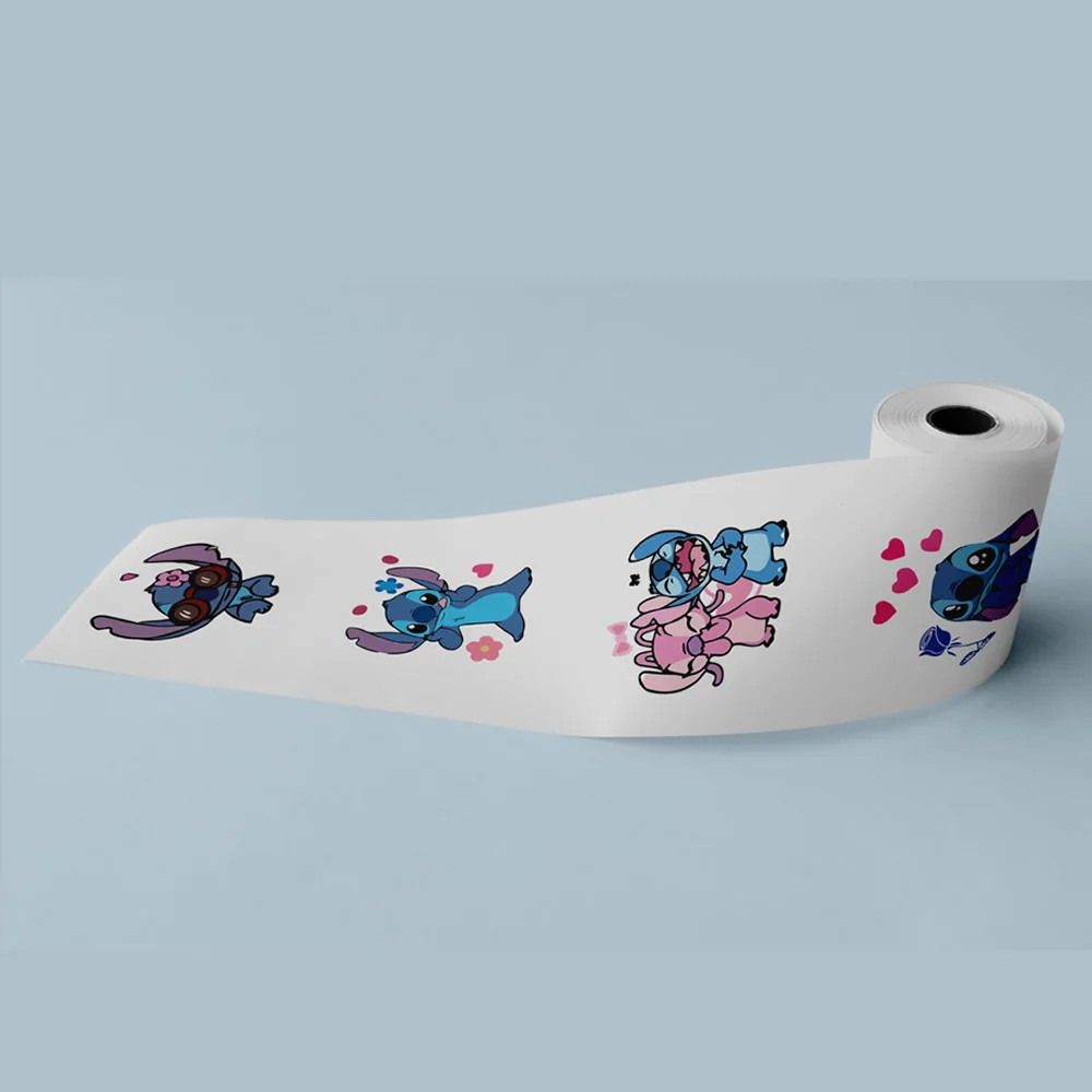 500 stücke Rolle Nette Stich Aufkleber Anime Cartoon Graffiti Ästhetische Dekorative Gepäck Laptop Tagebuch Buch Kinder Aufkleber Spielzeug Stiker