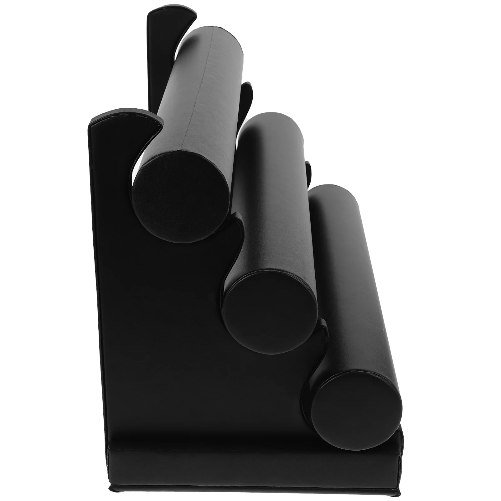 

Pu 3 Tier Detachable Bracelet Display St Black Jewelry ganizer Watch Rack Storage Showpiece Non Slip Base Smooth