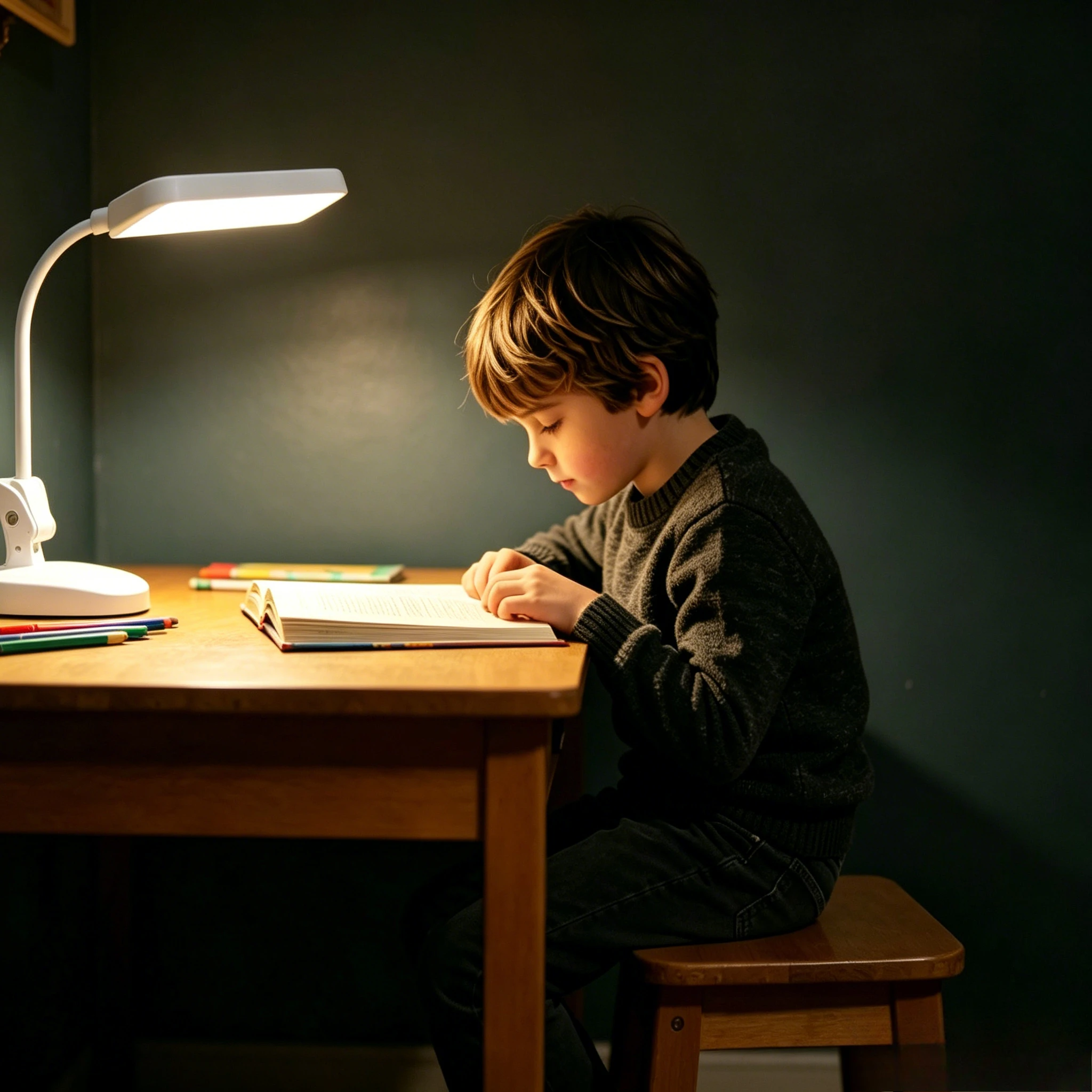 

Multifunctional Eye-Care Clip LED Lamp, 360° Flexible, USB Rechargeable Dimmable Desk Light for Bedroom Study Reading