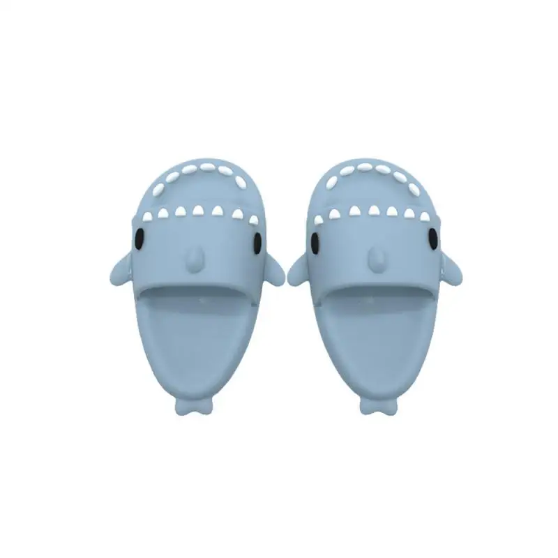 1~10PCS Slipper Boy Clapper Children\'s Home Sandals Cartoon Shark Flip Flops Platform Cloud Slide for Kids