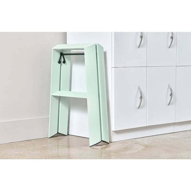 Ladders Lucano Step Ladder, 2-Step Mint Green Tools & Home Improvement›Building Supplies›Ladders›Step Ladders
