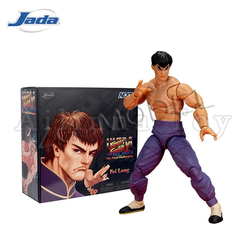 

Jada Toys 1/12 6inch Action Figure Ultra Street Fighter II: The Final Challengers Fei Long Exclusive Anime Model