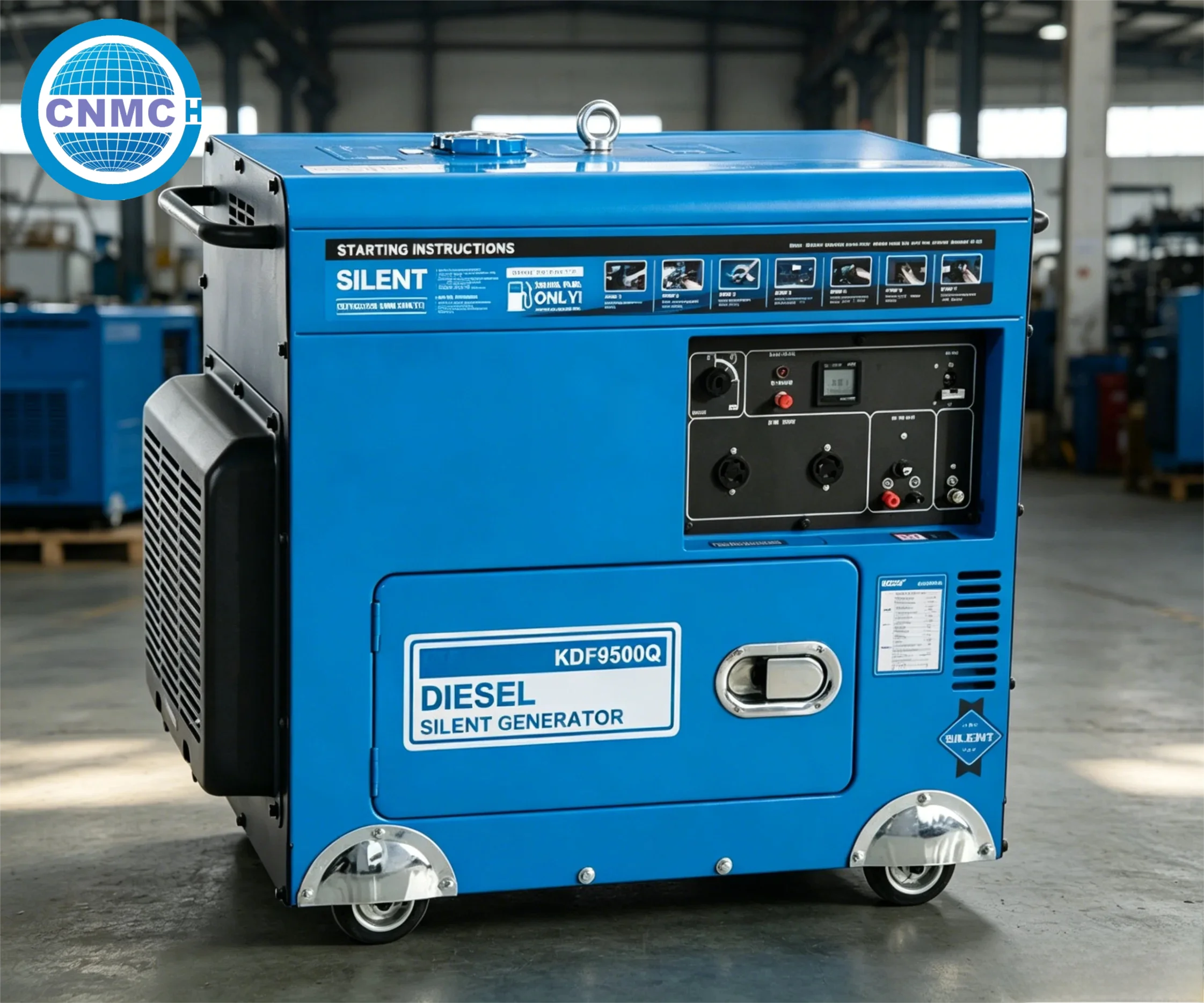 

4KW 5KW 6KW 7KW Diesel Generator 230V 400V Silent generators Electric Four-Stroke generators for home electricity CE Certified