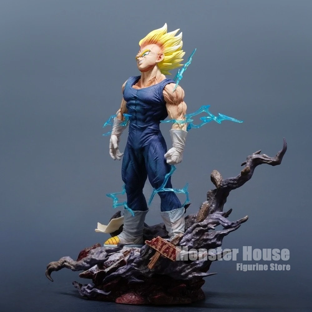 32cm/12.6in Anime Dragon Ball Figure Majin Vegeta Action Figures Pvc Statue Desktop Ornamen Collection Model Toys Gifts view 3