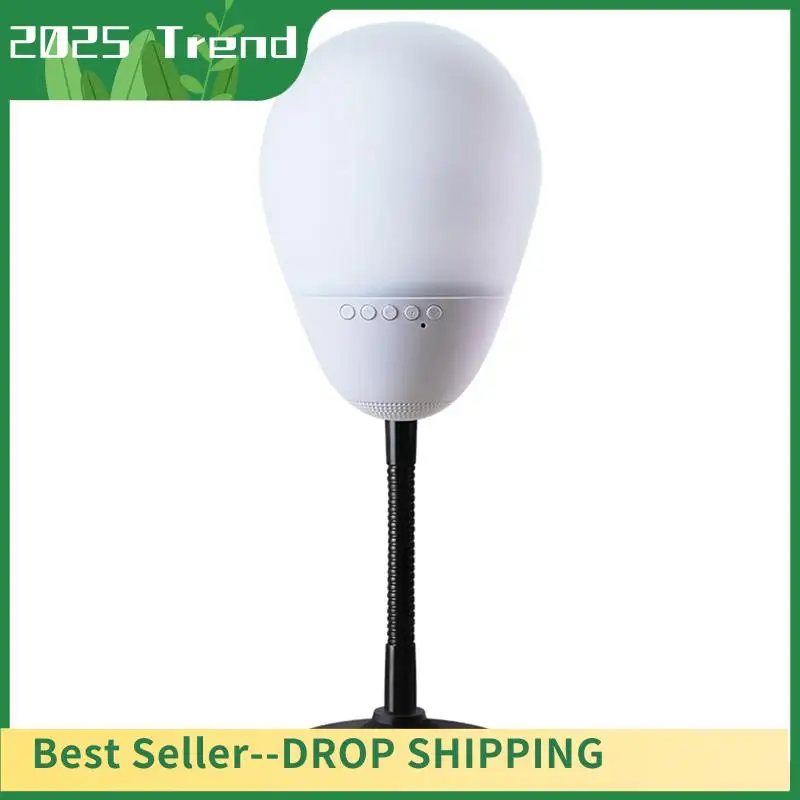 AD33 HOT T6 Decompression Bluetooth Speaker Color Light Bedside Lamp Portable Computer With Suction Cup Small Speaker