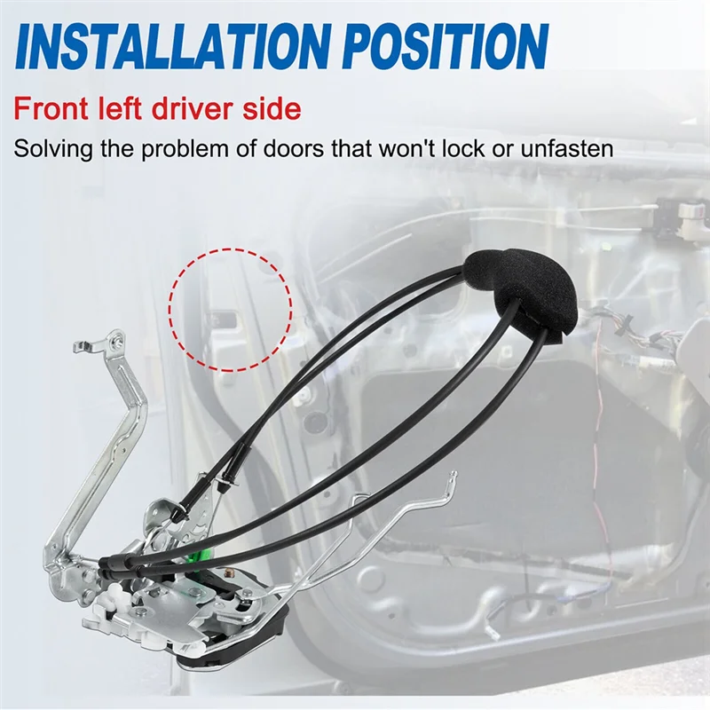 

Simple Door Lock Latch Actuator Front Left Driver For Toyota 01-07 Sequoia & 05-06 Parts