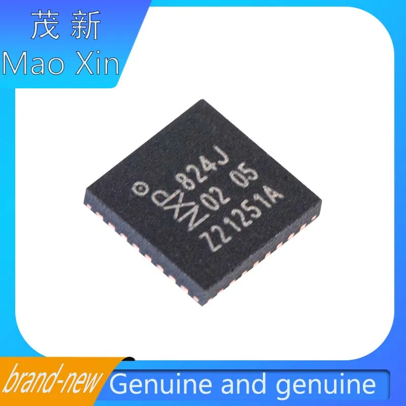 Original genuine LPC824M201JHI33Y silk printing 824J packaging QFN-33 microcontroller MCU