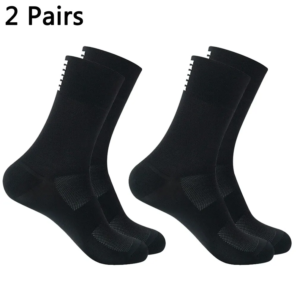 2 Pais High Quality Profession Team Men Women Cycling Socks Bike Socks Breathable Bicycle Socks Outdoor Sportswear Racing Socks