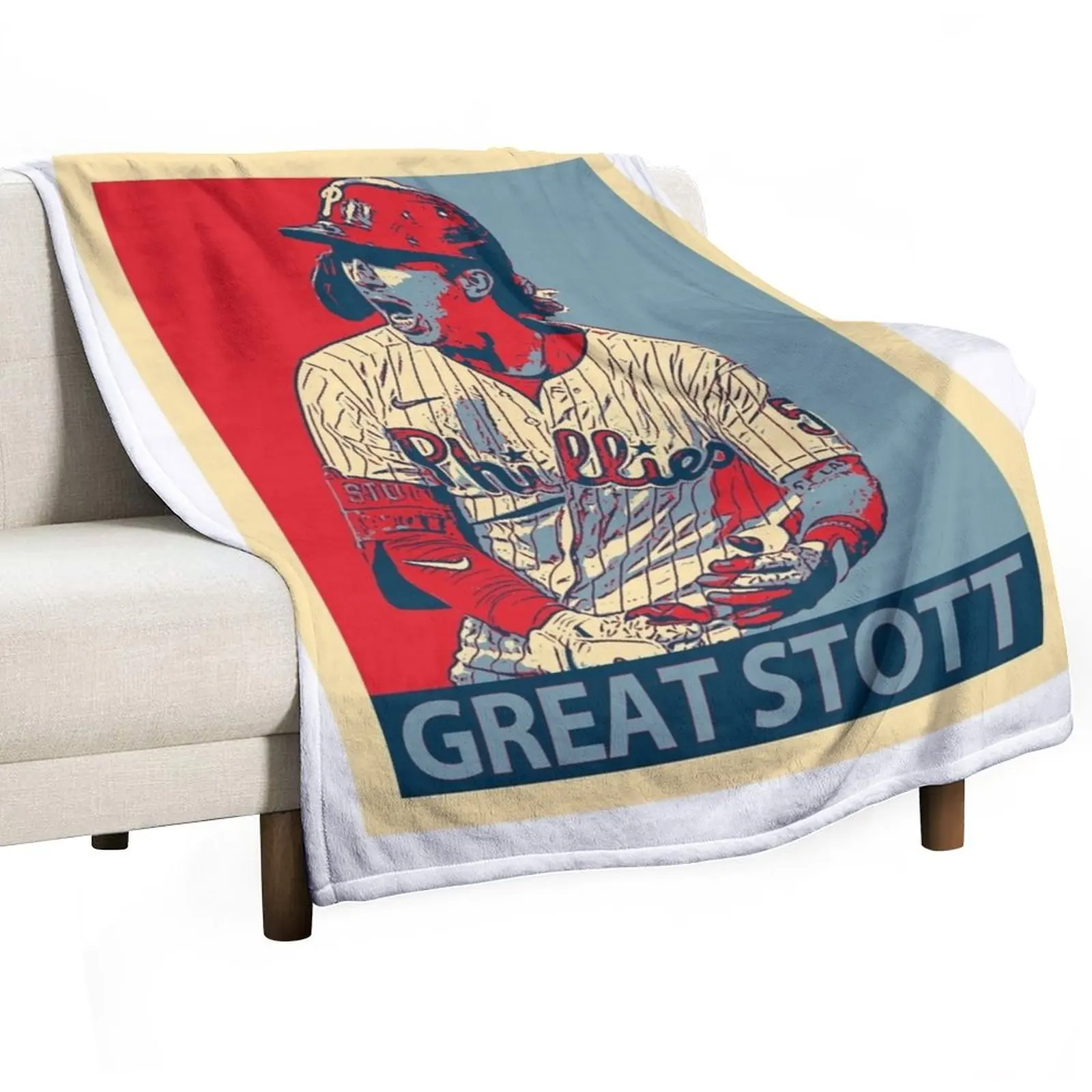 

Bryson Stott great stott Throw Blanket Warm christmas decoration bed plaid Picnic Blankets