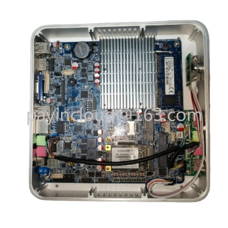 Research Domain Motherboard Aluminum Alloy Mini Mini Computer Fanless Industrial Control Host Minipc Quad-Core J1900