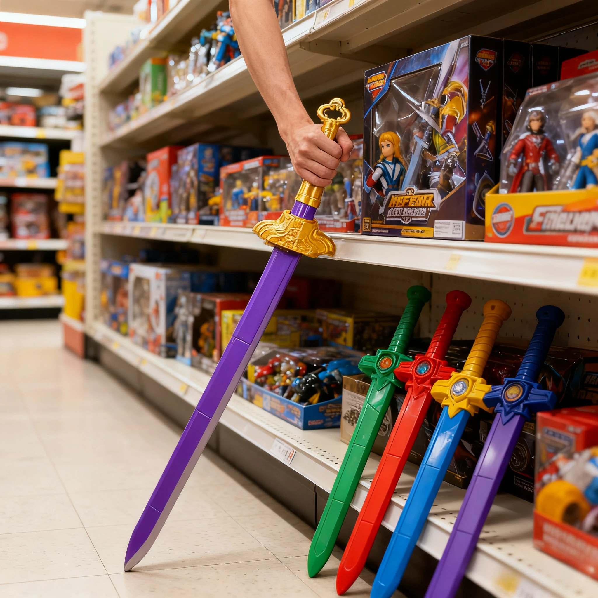 ルミ KPOP 剣、悪魔狩人、コスチュームアクセサリー、武器、ロングナイフ、紫の剣、ハロウィンカーニバルコスチュームアクセサリー