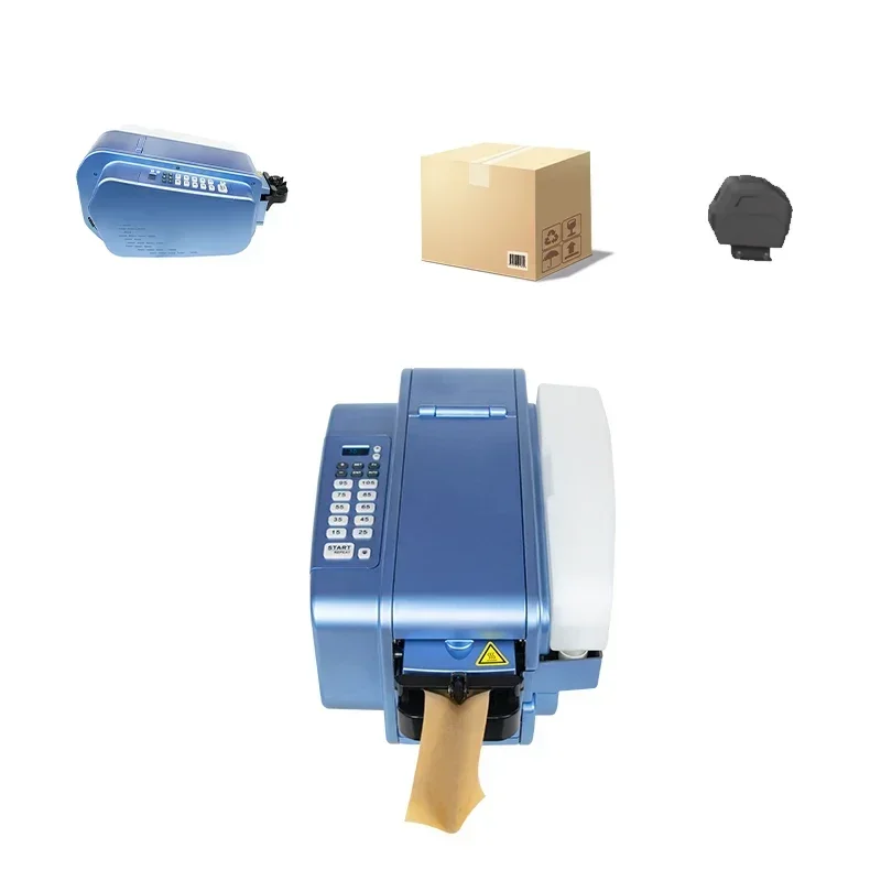 

High Safety Level Automatic Water Activated Cutter Packing Gummed Adhesive Tape Machine