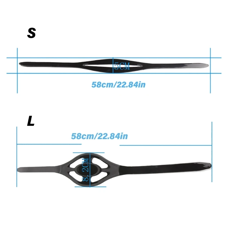 Cinturino per maschera, occhialini da nuoto, occhiali, cinturino in silicone per immersioni subacquee