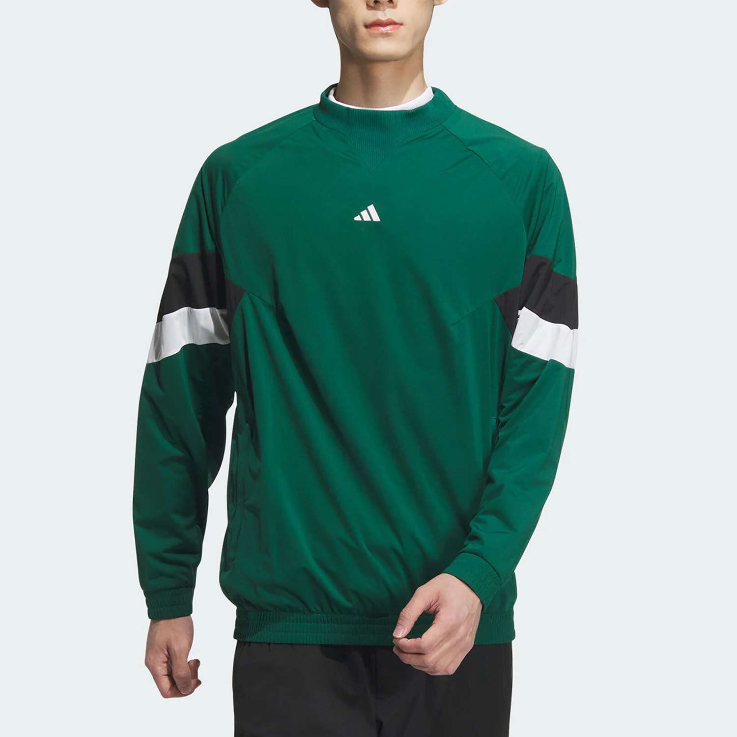 

Adidas genuine New Men's Golf Sport Long Sleeve Round Neck Sweatshirt IM7225
