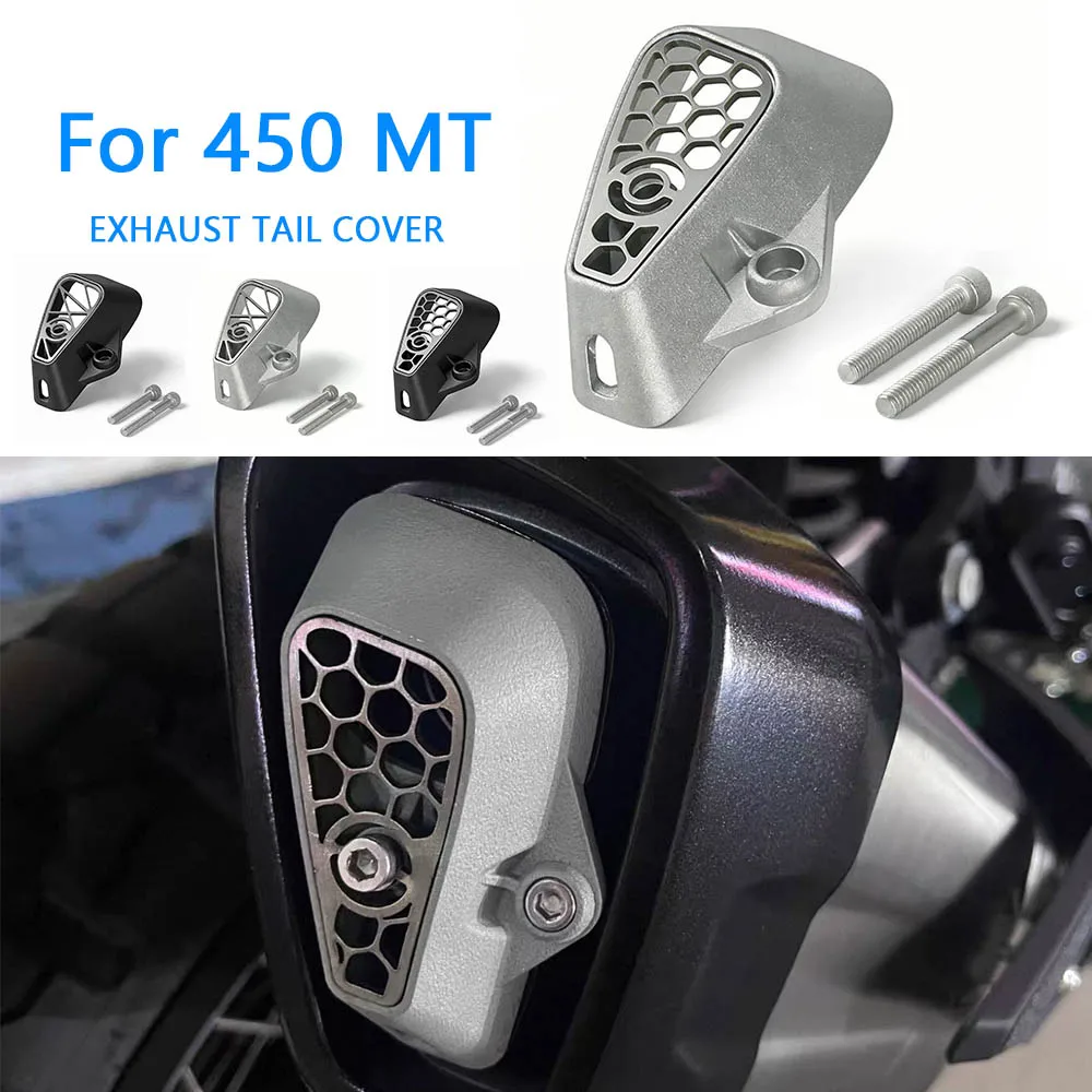 

NEW For CFMOTO 450mt 450MT 450 MT Motorcycle Exhaust Pipe Cover Decorator Exhaust Port Protective Cover Exhaust Decorative Cove