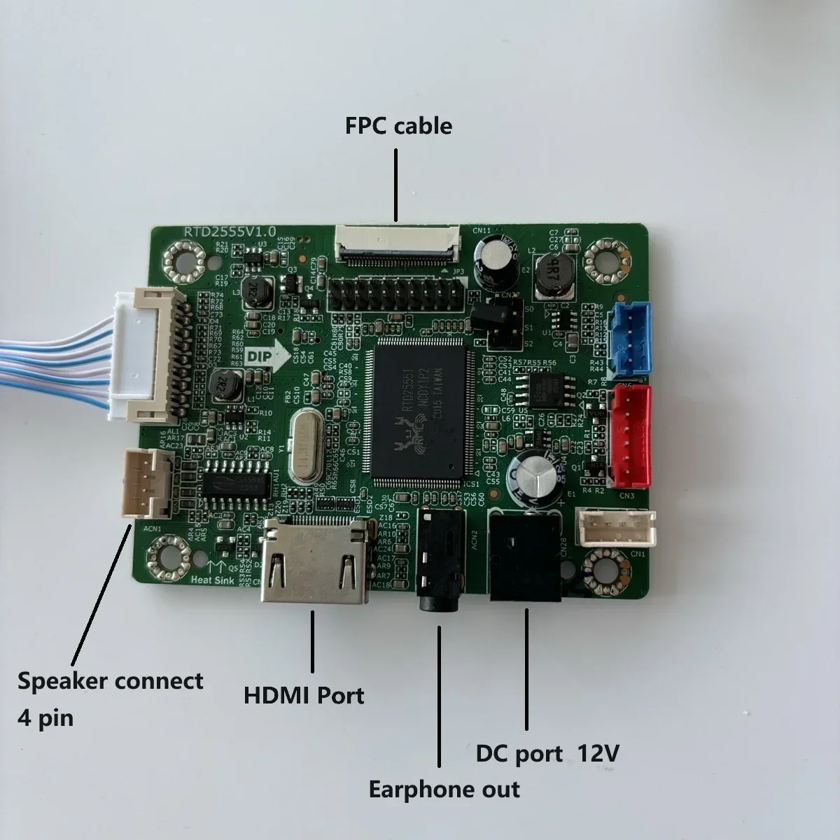 EDP HDMI-Compatible mini Controller board for B156XTN04.0 B156XTN04.1 B156XTN04.4 B156XTN04.5 B156XTN04.6 1366X768 LED 15.6