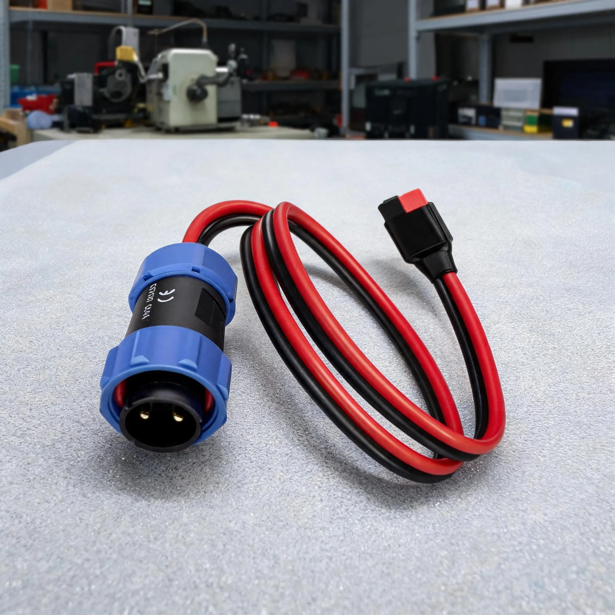 2-Pin Aviation Connector To Solar Cable 12V 30A, Waterproof Dustproof Extension Cord For Portable Power Generator