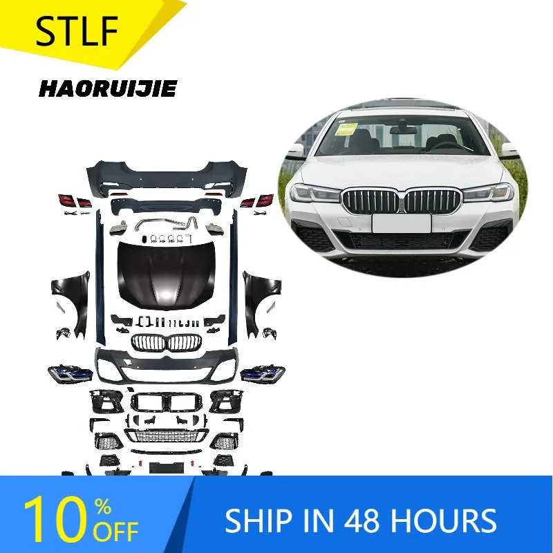 

Zuimi High-end F10 Car Bumpers For 5 Series F10 F18 Upgrade To 2022 G30 LCI M-Tech Bodykit Headlights Taillights Side Skirt