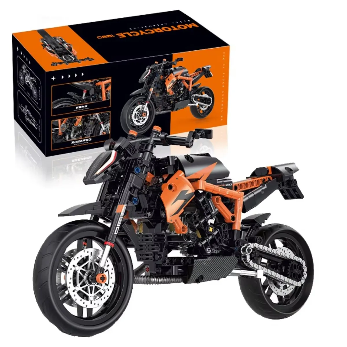 

1:8 Scale High Quality Motorbike Model Building Block Sets A Must Have for Kids Boys & MOC Enthusiasts as Technical Gifts