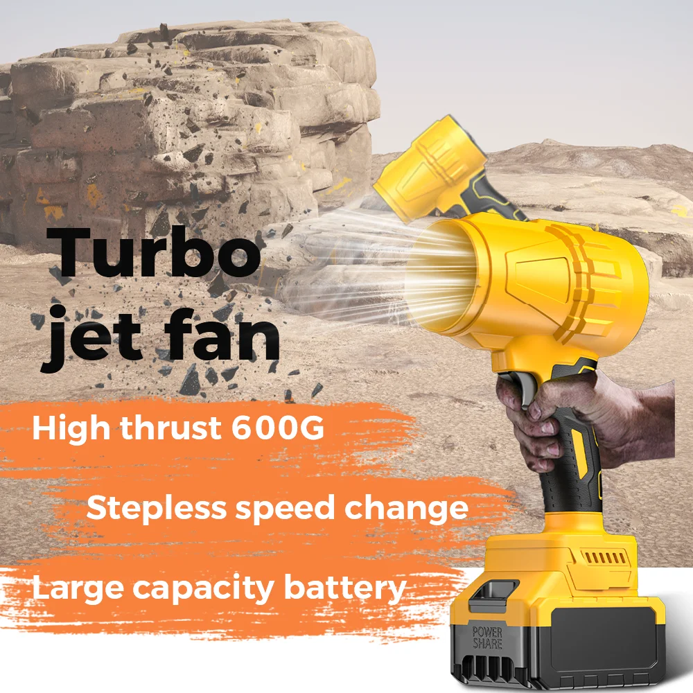 

Brushless Jet Blower For Makita 21V Battery 130000RPM Portable Violent Turbo Fan Electric Air Duster Car Wash Air Gun Dry Tools