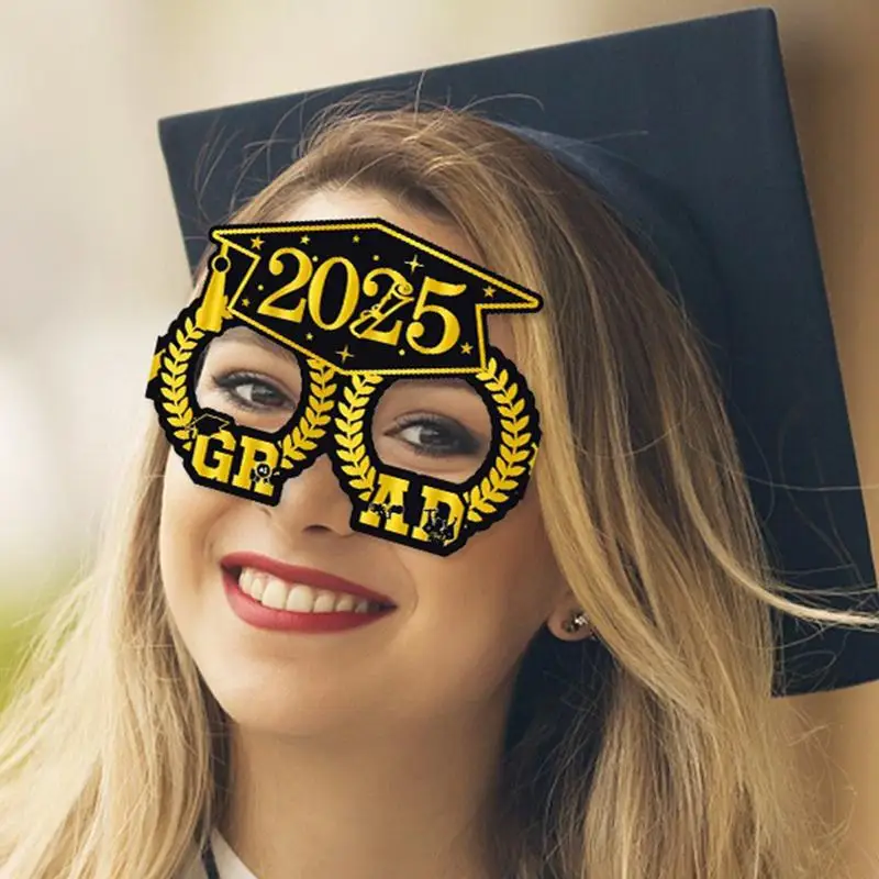 دعائم صور التخرج باللون الأسود والذهبي دعائم صورة التخرج إكسسوارات صور جامعية إبداعية للأطفال والنساء والرجال والكبار