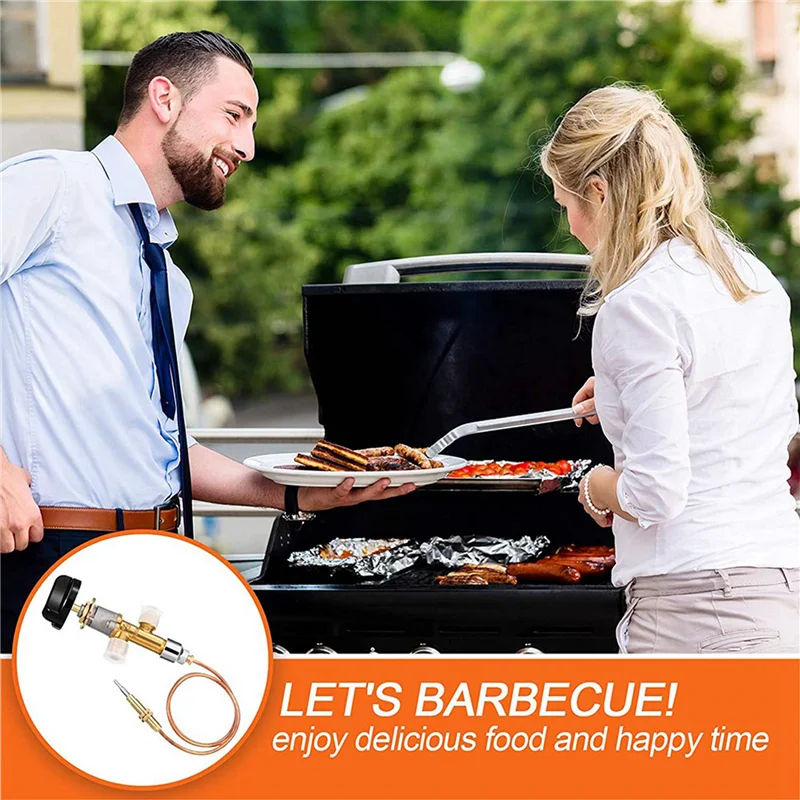 

M11K-4X Газовый сжиженный нефтяной газ низкого давления, комплект предохранительного регулирующего клапана для камина, газовый нагреватель, замена термопары 5/8-18UNF