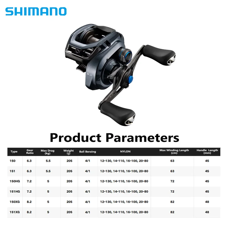 SHIMANO 2024 NEW/2019 SLX XT Casting Rod Supercast Surfcasting 7.2:1/8.2:1 HAGAN SVS INFINITY SUPER FREE Saltwater Freshwater