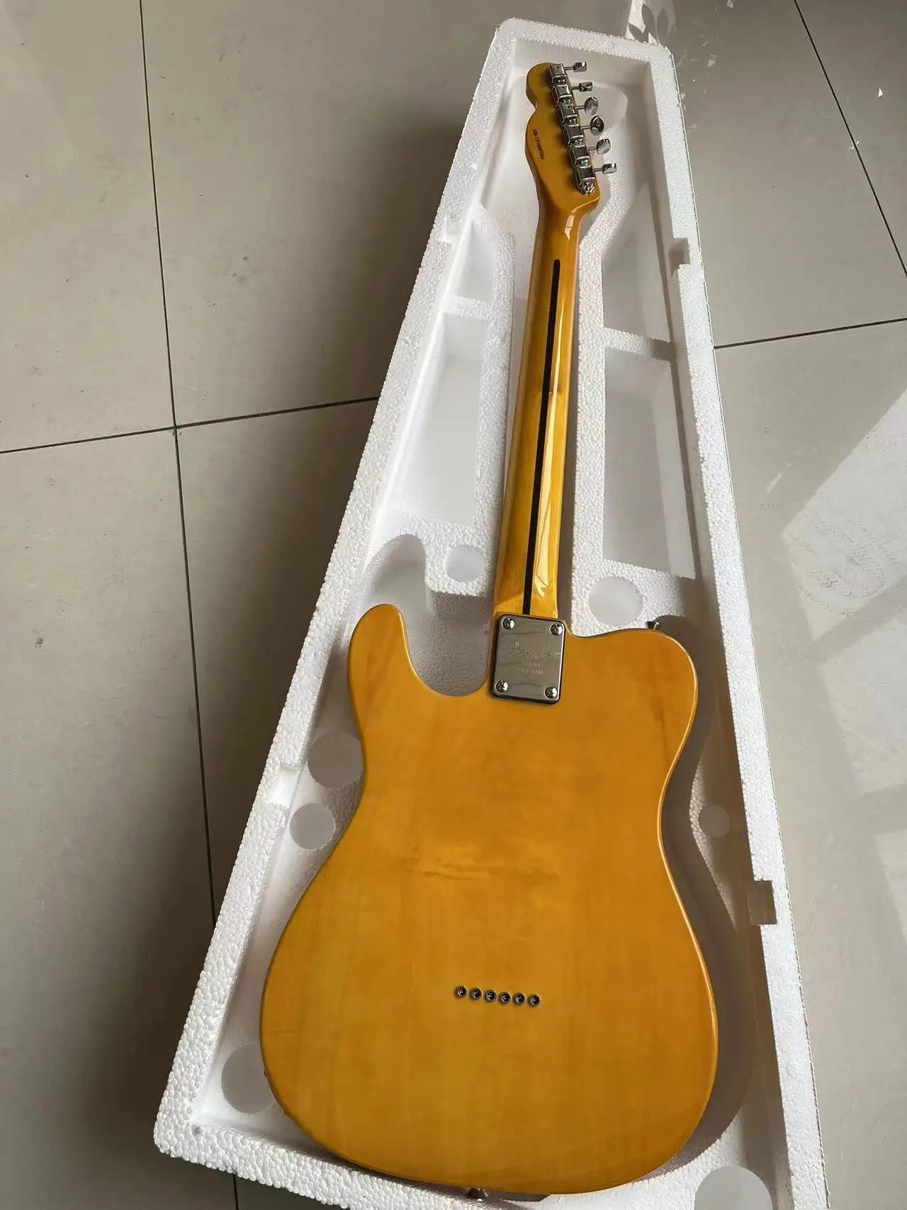 Tele Electric Guitar，mahogany Body， Rosewood Fingerboard Chrome Hardware High Quality Guitarar  FSWEFGA