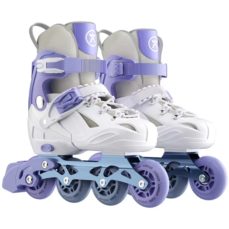 Svay-Children Inline Skate Shoes Set, Helmet, Elbow, Knee Pads, Kids, Boys, Girls, Outdoor Skating Sneakers, 4 Flash Wheels