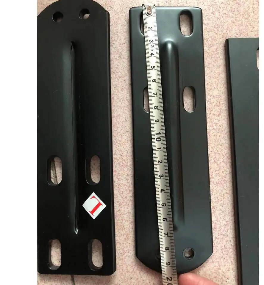 Metal Base Panel for Office Chair, Armrest Furniture Accessory, 4 Holes