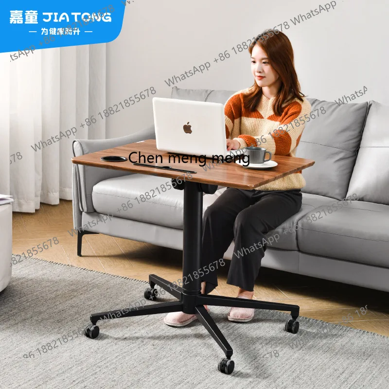 مكتب قابل للطي قابل للإزالة لتخزين الأريكة المنزلية وطاولة رفع هوائية لمكتب الكمبيوتر المحمول #3