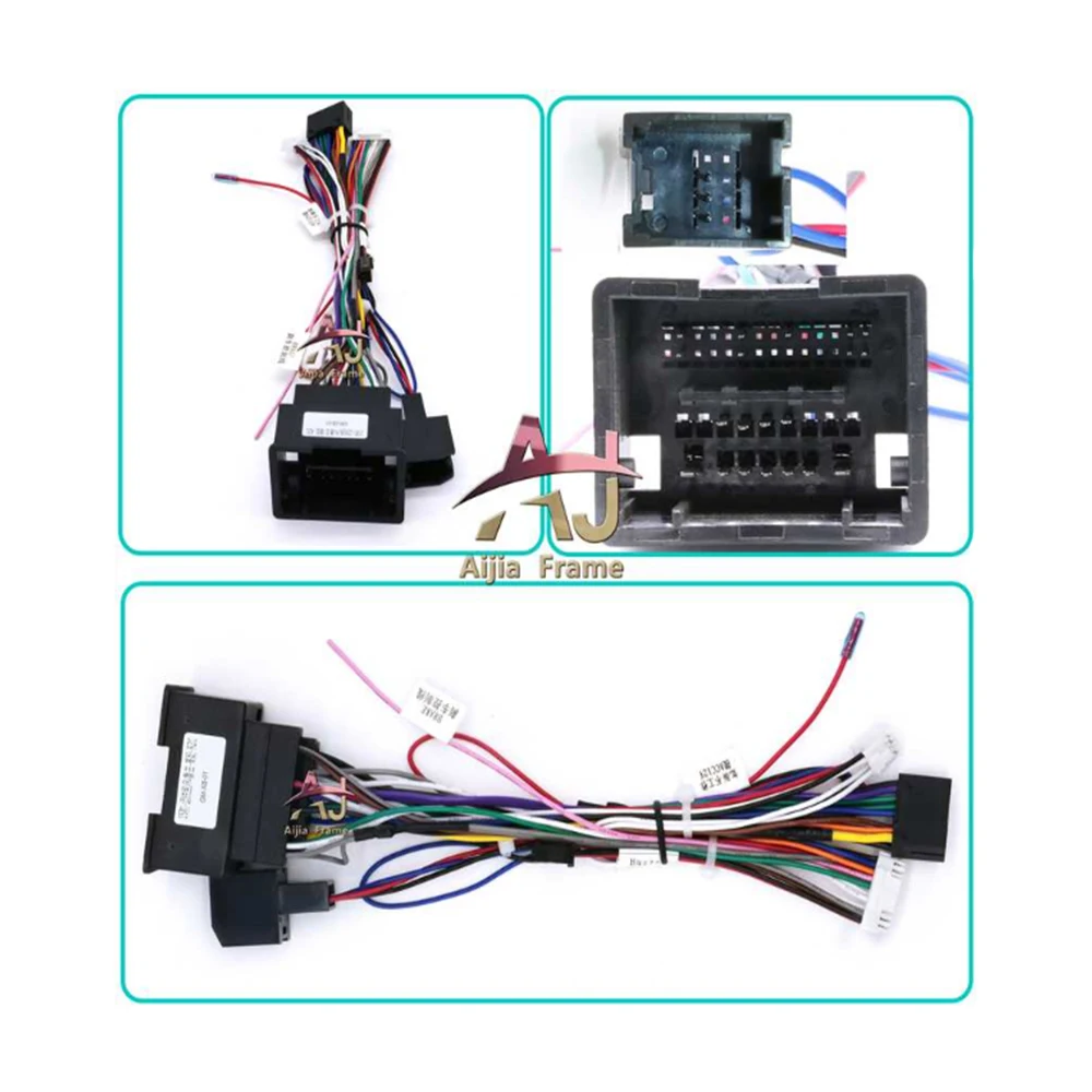 Car 2 Din For 2011 CHEVROLET AVEO Canbus Box Decoder GM-RZ-09 Wiring Harness Power cable Car radio MUltimedia Player Android