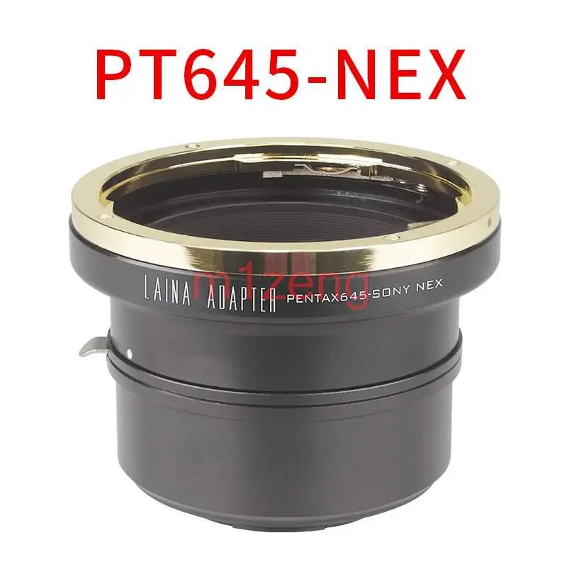 

adapter ring for Pk645 Pentax 645 mount lens to sony E mount a5100 a6000 a6300 a6500 NEX3/5N/7/6/5R/5T a7 a9 a7r a7s a7r3 camera