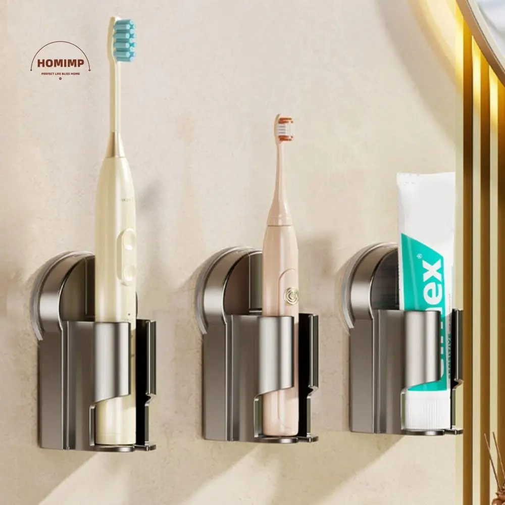 

3Pcs Wall Mounted Suction Cup Electric Toothbrush Holder Space Saving Reusable Toothbrush Storage Base Detachable