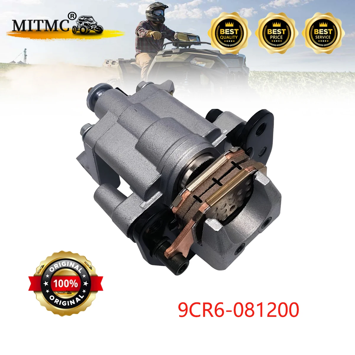 CALIPER REAR BRAKE For CForce 500HO 550 X550 X5H.O. CF500AU-6L 2014-2015 CF500ATR 2015-2016 ATV 9CR6-081200