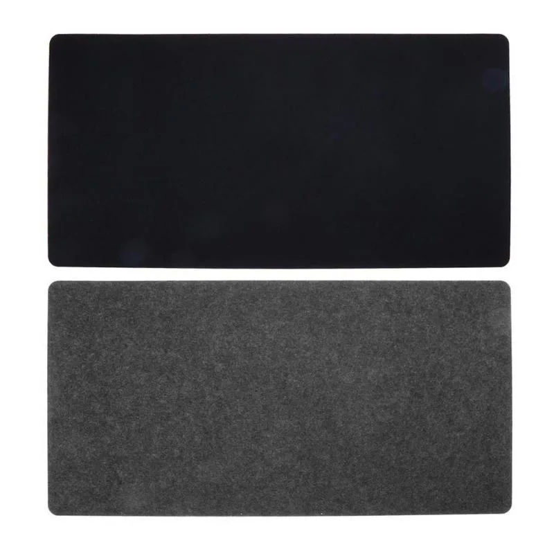 60X30cm Felt Mouse Pad Gaming Mouse Pad Table Mat Soft Foldable Laptop Keyboard Mouse Mat For Office Home School Non-slip Pad