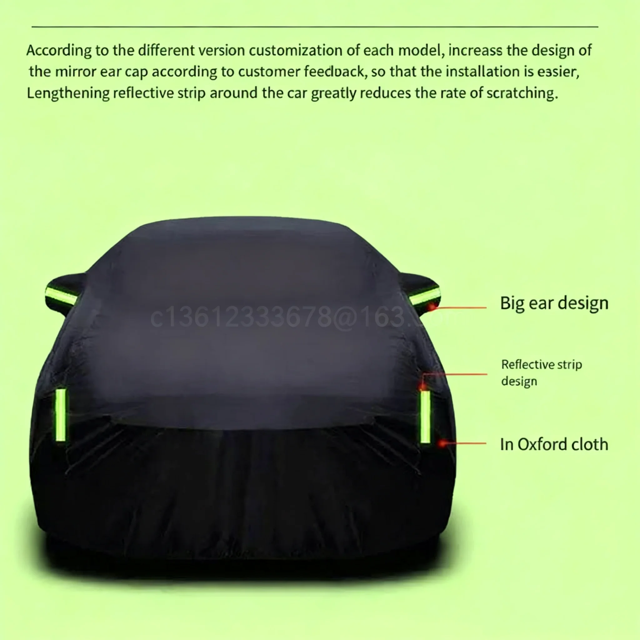 

Car Cover Sunshade Automotive Sun Rain Snow Protector Anti UV Cover For Buick Century Verano Excelle Imseoer GL8