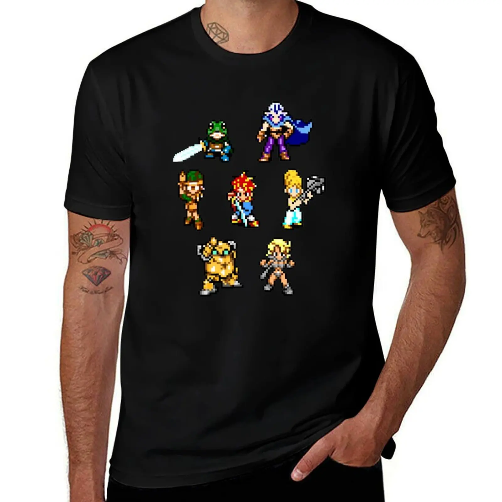 

Chrono Trigger Team T-Shirt g man t shirts for men t shirt for man 100 percent cotton T-Shirt