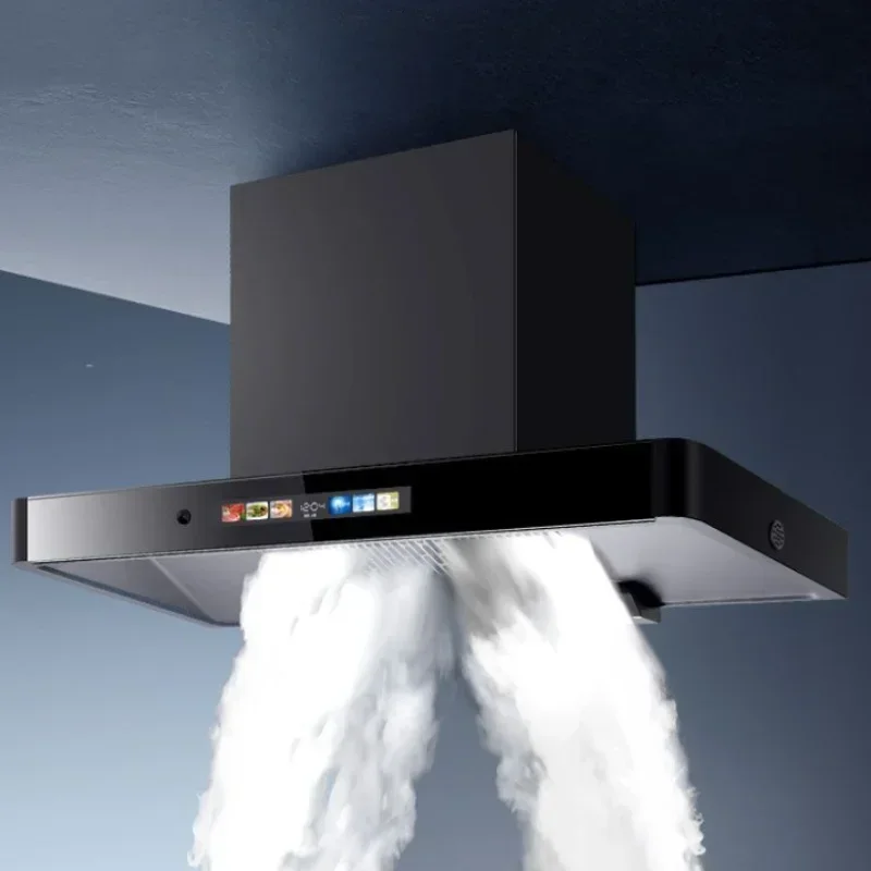 Premium European Style Top Suction Range Hood, 20+ m³/min Powerful Suction, Intelligent Auto-Clean, Ideal for Home Kitchen