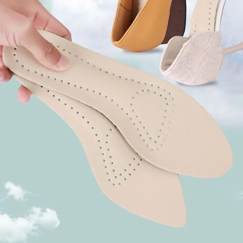 

1 Pair Women Sandal Insoles Comfortable Soft Bottom Breathable Non Slip Can Be Pasted High-heeled Shoes Sole Stickers Pad