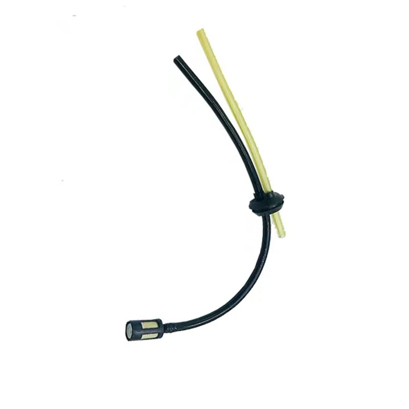 Fuel Line Assembly With Built-In Filter For GX25 GX35 Trimmer Engines Designed To Match Original Mounting And Connection Points