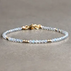 Natural stone bracelet, gift for her