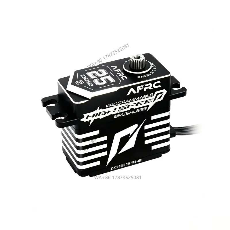 AFRC-D3625HB-S Smart Brushless Servo High Speed 0.04SEC Programmable 25KG 8.4V HV for 1/5 1/8 1/10 Off-road Racing Boat DIY