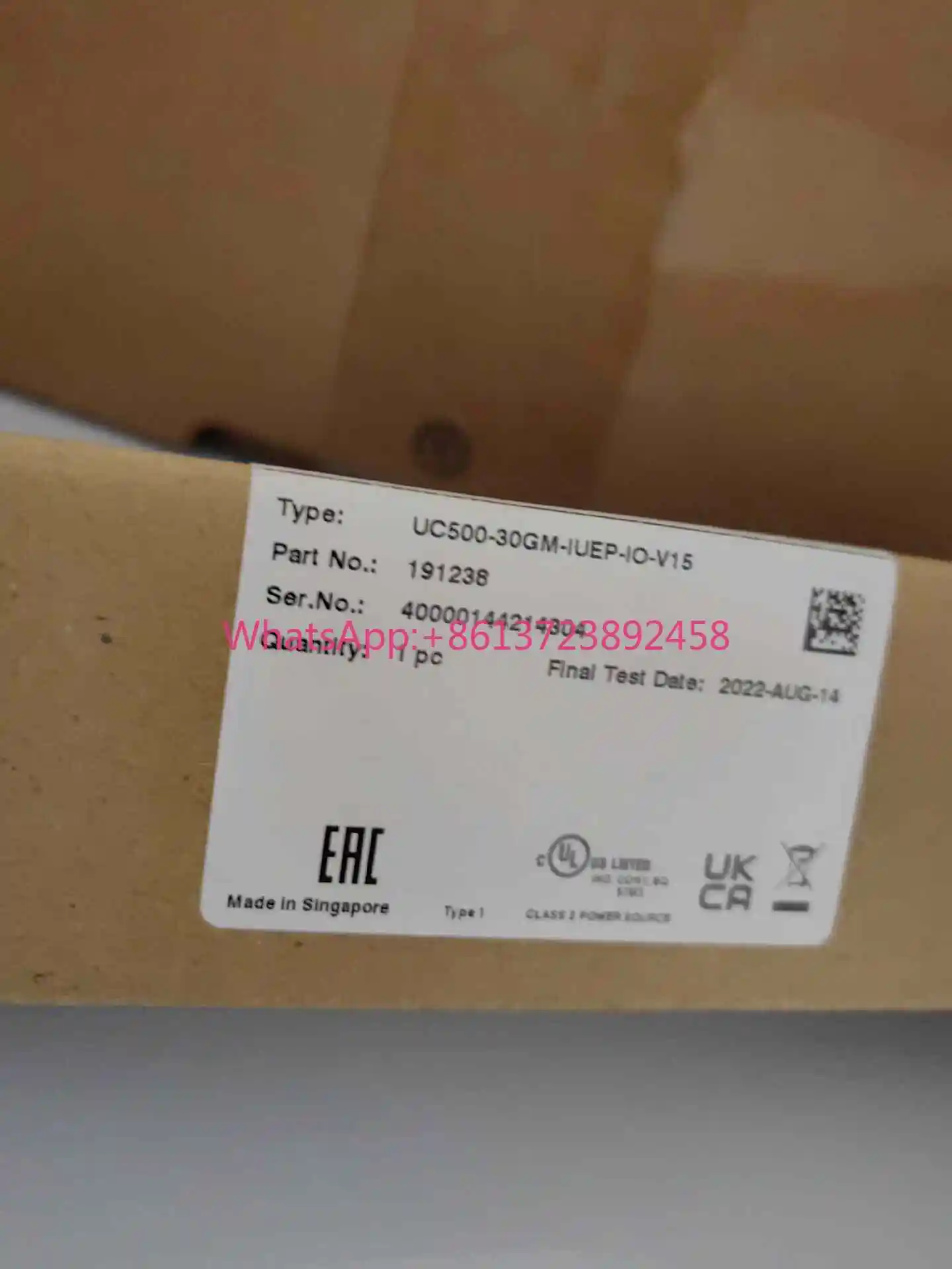 

UC500-30GM-IUEP-IO-V15 in stockin stock