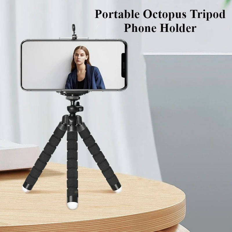 

Подставка для мобильного телефона «Осьминог» для селфи, многофункциональная подставка для мобильного телефона с артефактом, штатив для живой фотосъемки