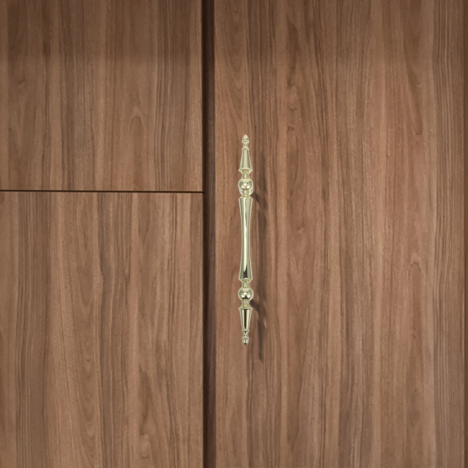 

2Pcs Gold Cabinet Pulls 96mm Hole Spacing French Inspired Design Luxurious Durable Metal Handles for Furniture Decor