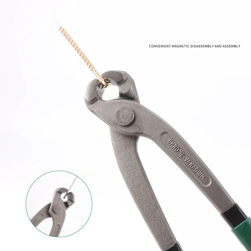 Ear Clamp Pliers Single Ear Hose Clamps Pincer Crimper Tool Nail Puller for Securing Pipe Crimper Tool Hoses and Automotive Use