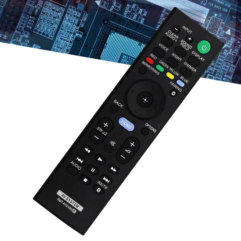 RMT-AH240E Remote Control Replace For Sony Soundbar SA-NT5 SA-WCT790 SA-CT790 HT-XT2 HT-CT790 HT-NT5 RMTAH240E Durable