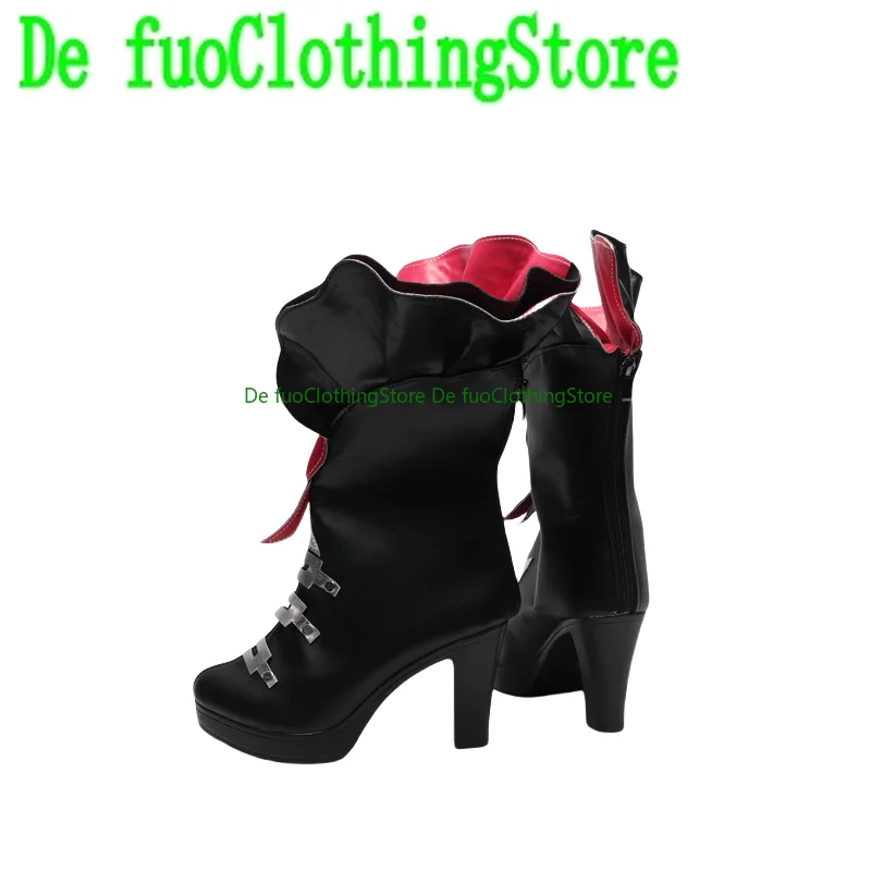 

DeFuo Одежда Обувь в стиле аниме ИГРА Обувь Косплей Обувь Collapse Three Serlim Cos Обувь по индивидуальному заказу Большой размер