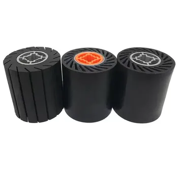 La ruota per lucidatura in gomma con ruota espansore 90 * 100 * 25,4 / 25 mm funziona con nastri abrasivi